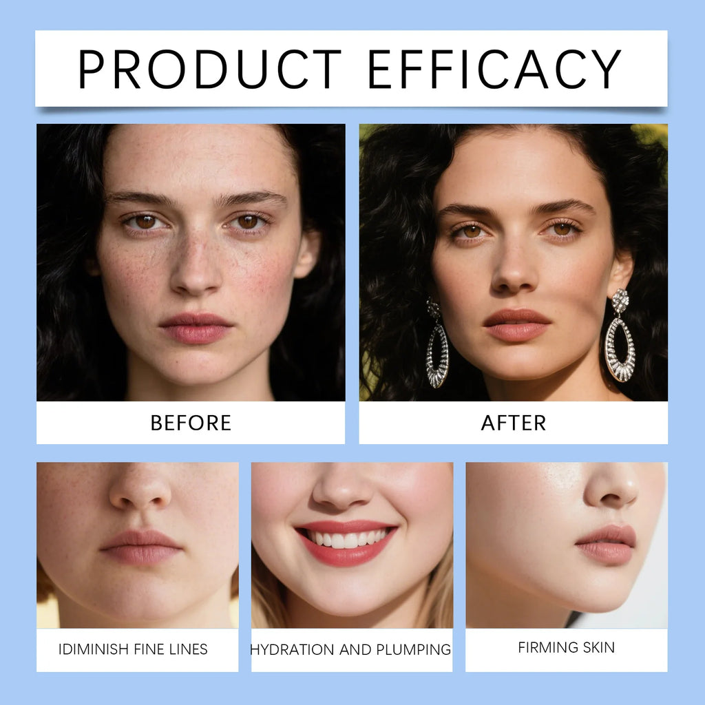 Anti Aging Facial Serum Elastic Skin Wrinkle Reducing Brightening Oil Control Pore Refining Moisturizing Essence Treatment