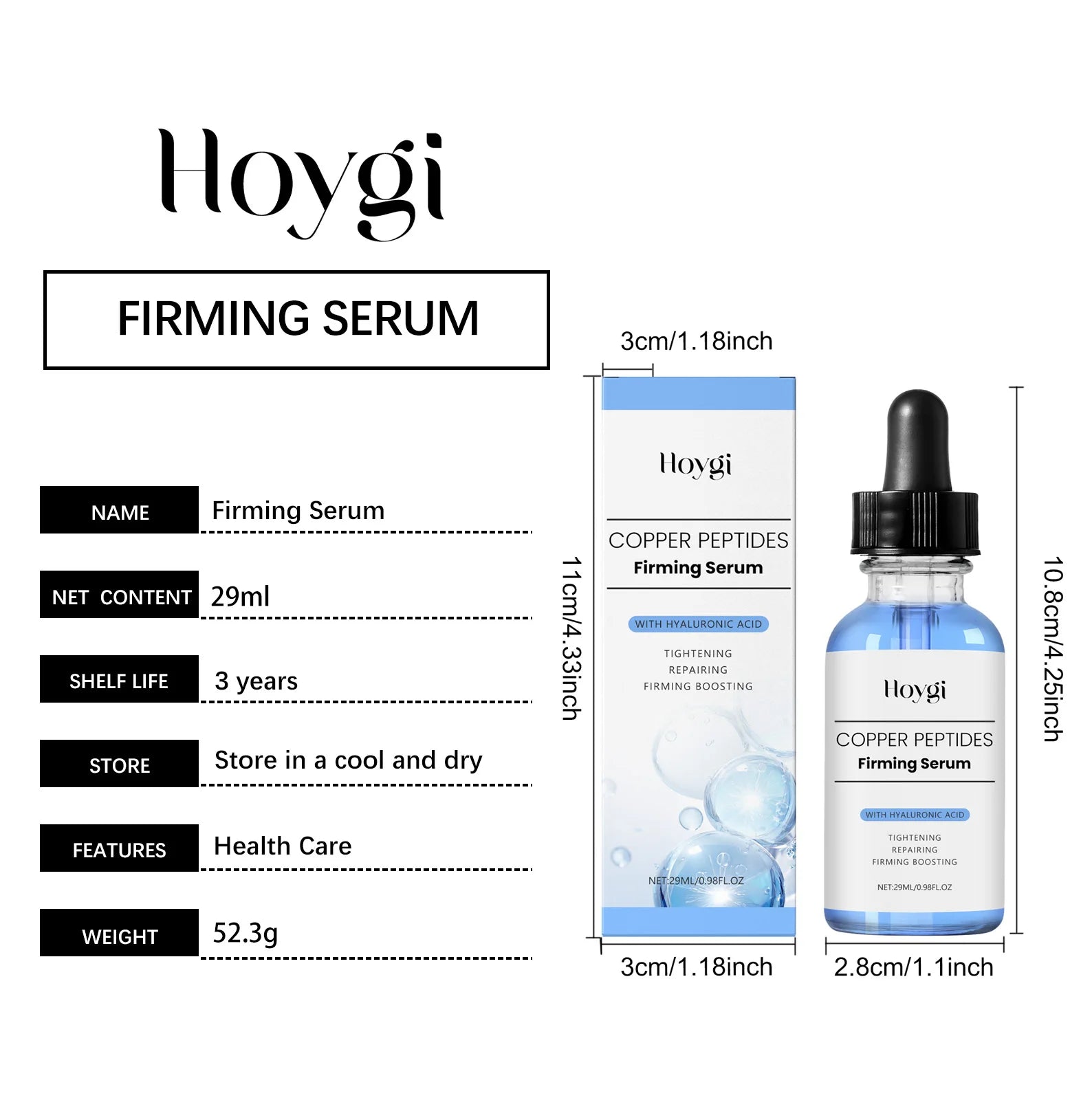 Anti Aging Facial Serum Elastic Skin Wrinkle Reducing Brightening Oil Control Pore Refining Moisturizing Essence Treatment