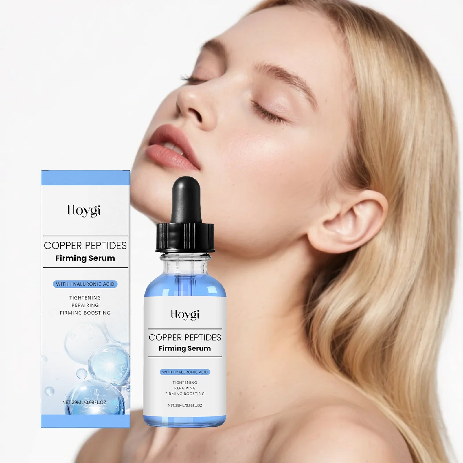 Anti Aging Facial Serum Elastic Skin Wrinkle Reducing Brightening Oil Control Pore Refining Moisturizing Essence Treatment