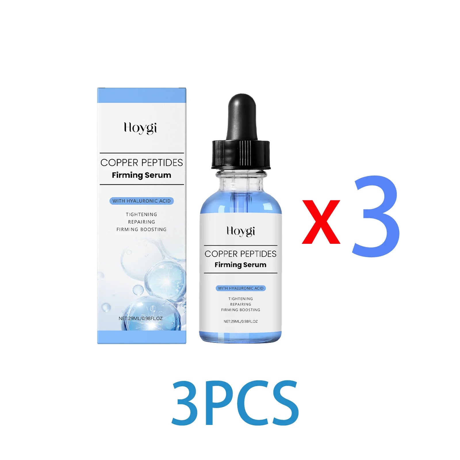 Anti Aging Facial Serum Elastic Skin Wrinkle Reducing Brightening Oil Control Pore Refining Moisturizing Essence Treatment